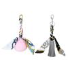 Nueva Bufanda de Cuero con Borlas y Colgante para Otoño e Invierno, Moda para Mujer, Creativos Accesorios para Bolso, Llavero, Adornos Colgantes