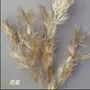 Simulação Flor de Ano Novo Flor Plástica Dourada Balde de Ano Novo Galhos Longos Palmeira Vermelha Hortênsia Palavra Fu Amor Flor de Ano Novo Atacado
