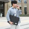 Bolsa de Portátil para Computadora Nueva y de Moda 2025, Diseño Delgado y Simple, Adecuada para Viajes de Negocios Cortos, Maletín de Mano para Negocios