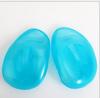 Dangmei azul transparente salão de beleza tintura de cabelo protetores de ouvido shampoo tintura de cabelo Protetores de ouvido proteção auricular material macio salão de beleza ferramentas de cabelo