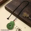 Colar Pingente Lanyard Chaveiro Colar Pingente Colar de Contas He Xiang Pingente Wenwan Incenso Medicinal Etiqueta para Pendurar Marca He Xiang Ping An