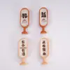 Letrero Miniatura de Cafetería, Mostrador de Bar, Escena de Casa de Muñecas de Comida y Juego, Accesorios de Decoración con Pegamento de Crema DIY