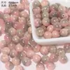 8-12mm Color Doble Agujero Recto Perla Aerodinámica Accesorios de Resina Hecho a Mano DIY Pulsera Collar Perla Perlada Material