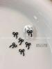 Joia para Nail Art Mini Laço Celebridade da Internet Nova Liga Metálica Borboleta Tridimensional Decoração de Unha Material para Unha de Usar