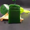 Colgante de Jaspe Imitación Hetian Jade Verde Espinaca Material de Mongolia Exterior Colgante de Joyería de Jade para Regalo de Apertura de Ventas Modelo de Transmisión en Vivo