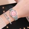 Relojes al por mayor para mujer, estilo de lujo ligero, adecuados para el lugar de trabajo y para ir al trabajo, sencillos y elegantes, relojes de cuarzo para niñas y estudiantes, relojes al por mayor de fábrica