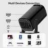 Proyector transfronterizo HCS350miniU1, un proyector inteligente basado en Android para uso doméstico, diseñado para juegos, con alta definición 4K y características portátiles