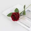 Rosas de Terciopelo Simuladas Día de San Valentín Chino Decoración para el Hogar Boda Flores Artificiales Pared de Rosas Cascada Flores Simuladas