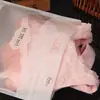 Meias infantis Embalagem Saco Roupas Leggings Saia Ziplock Saco Terno de Bebê Roupas de Outono Lenço Bolsa