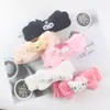 Diadema de lazo de dibujos animados estilo coreano diadema de felpa para lavarse la cara accesorios para el cabello de máscara de maquillaje diadema linda para el cabello
