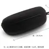 Al por mayor de fábrica tela Oxford cremallera caja de gafas bolsa eva gancho negro compresión caja de gafas procesamiento personalización