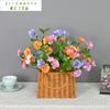 Orquídea Mariposa Artificial Loto de Rocío hogar suave Decoración Ingeniería arreglo floral paisaje Rosa de Navidad flor falsa ramo floral