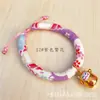 Collar de Gato Perro Mascota Hecho a Mano Estilo Japonés Collar Joyería DIY Pajaritas Pequeñas y Medianas Ajustables Suministros para Mascotas