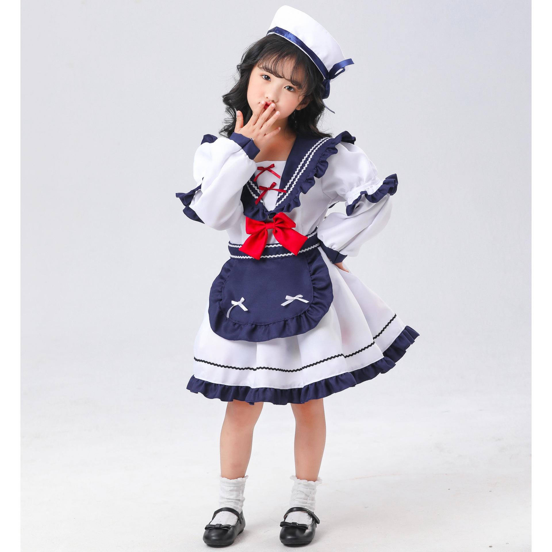 2034童装 帽子 连衣裙 围裙 蝴蝶结 (6).JPG