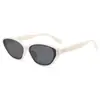 Gafas de Sol Retro Ojo de Gato Ligeras para Viaje y Vacaciones, Gafas de Sol con Protección UV Estilo Influencer para Fotografía Callejera F3236