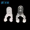 Venda Direta de Fábrica Longran Fivela Neon Redonda Furo Interno 8mm Fivela Fixa para Barra de Luz Código de Prensagem Plástico