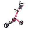 Carrito de Golf, Carrito de Tres Ruedas, Carrito de Mano, Carrito de Aluminio, Carrito de Golf Plegable para Almacenamiento