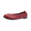 Bailarinas retro francesas, zapatos de tacón bajo redondos con lazo para mujer, mocasines versátiles, zapatos para mujer de talla grande