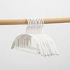 Percha Antideslizante Sin Costuras para Dormitorio de Estudiantes Percha para Ropa del Hogar Engrosada Percha Semicircular a Prueba de Viento Doble Uso Seco y Húmedo