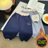 Pantalones de Felpa para Bebé Felpa Fina Estilo Nuevo 2025 Otoño e Invierno Pantalones Largos de Otoño para Niños Pantalones de Chándal de Otoño Elegantes para Bebé