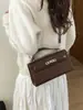Bolso Pequeño de Alta Gama con Patrón de Cocodrilo para Mujer 2026 Nueva Moda Bolso Cruzado Versátil Bolso de Mano Cuadrado Pequeño Súper Popular Exquisito