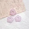 Dopamina Hueco Flor Pequeña Flor de Cinco Pétalos Agujero Grande Cuenta de Vidrio DIY Collar Pulsera Colgante Accesorios En Stock Envío 48h