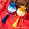 Festival de Mediados de Otoño Estilo Chino Venta al por Mayor Estilo Antiguo Bolsa Perfumada Bordada Almacenamiento de Regalo Adorno para Colgar en el Coche Borla de Bendición Bolsa con Cordón