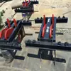 Bloqueador Neumático de Vehículos Qiancheng Mining, Tope de Vehículo Bidireccional, Equipo Manual Hidráulico de Estabilización de Vehículos, Protección Anticolisión