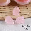 Simulación luminosa fruta resina accesorios accesorios para el cabello cordón para el cabello parche para refrigerador joyería de dibujos animados hecho a mano diy comida juego colgante