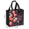Nueva Bolsa de Regalo para el Día de San Valentín Bolso Pequeño Rosa No Tejido Bolsa para Empaque de Regalo de Perfume Cosméticos Lápiz Labial