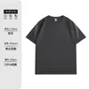 Camiseta de Manga Corta Americana de Algodón Pesado 260g para Hombre Verano Nuevo Holgada Moderna Casual para Hombres y Mujeres