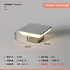 Luminária de Cabeça Solar para Coluna em Aço Inoxidável, Lâmpada de Jardim à Prova d'Água para Exterior, Lâmpada Elétrica para Coluna de Portão de Vila de Jardim, Lâmpada de Cerca