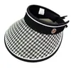 Sombrilla Protector Solar Sombrero de Sol de Ala Ancha Nuevo para Mujer Sombrero de Paja de Alto Grado Casual Protector UV de Ala Ancha