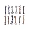 Cordones elásticos de 4 mm en stock, cinturillas, cordones elásticos deportivos y casuales, cordones perezosos sin atar, cordones planos de 0.4