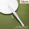 Pinça para Tecido Espesso, Pinça com Dentes em Aço Inoxidável, Pinça Tipo Dente de Rato, Pinça para Pele, Pinça de Segurar com Gancho, Pinça para Curativo de 14cm com Gancho