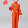Traje Espacial de Niño Sombrero de Astronauta Mismo Estilo para Hombres y Mujeres Estudiantes de Primaria y Secundaria Reunión Deportiva Disfraz para Representación de Rol de la Fuerza Aérea