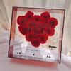 Flor Eterna Amor Caja de Flores Acrílica Amor CD Tanabata 520 Día de San Valentín Regalo de Cumpleaños para Novia Venta al por Mayor de Fábrica