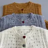 Colete Tricô Colorido Vazado Retro Francês Feminino Outono Nova Chegada Roupa Externa Camiseta Regata para Camadas Design Moderno Top com Capa nos Ombros