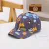Chapéu de Sol de Comércio Exterior Chapéu Infantil Shein Amazon Meninos e Meninas Estampa Estampada Boné de Beisebol Chapéu com Aba Infantil