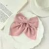 Accesorios de Lazo de Satén Rosa para Niños, Accesorios Dulces de Lazo Estilo Coreano para DIY, Accesorios Creativos para Ropa al por Mayor