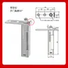 Cerrador de puerta de refrigerador, bisagra de puerta, resorte automático, eje de puerta de refrigerador, accesorios para puerta de vitrina, uso comercial