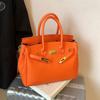 Bolsas Femininas, Novo Estilo Platina Versátil Bolsas de Mão de Grande Capacidade, Bolsas de Ombro da Moda Feminina para a Primavera, Bolsas Kelly, Fashion