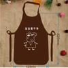 Delantales Desechables No Tejidos para Catering, Impresión de Logo Personalizado para Comida Caliente y Mariscos, Uso para Adultos, Yusheng