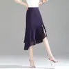 Falda Irregular de Nicho Inspirada en el Diseño para Mujer, Falda Larga hasta la Rodilla de Cintura Alta con Volantes y Ajustada a la Cadera de Cola de Pez, Primavera/Verano 2026