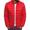 Abrigo de invierno para hombre con cuello alto y acolchado de algodón, abrigo casual de color sólido Amazon AliExpress, abrigo cálido de algodón acolchado para hombre europeo y americano