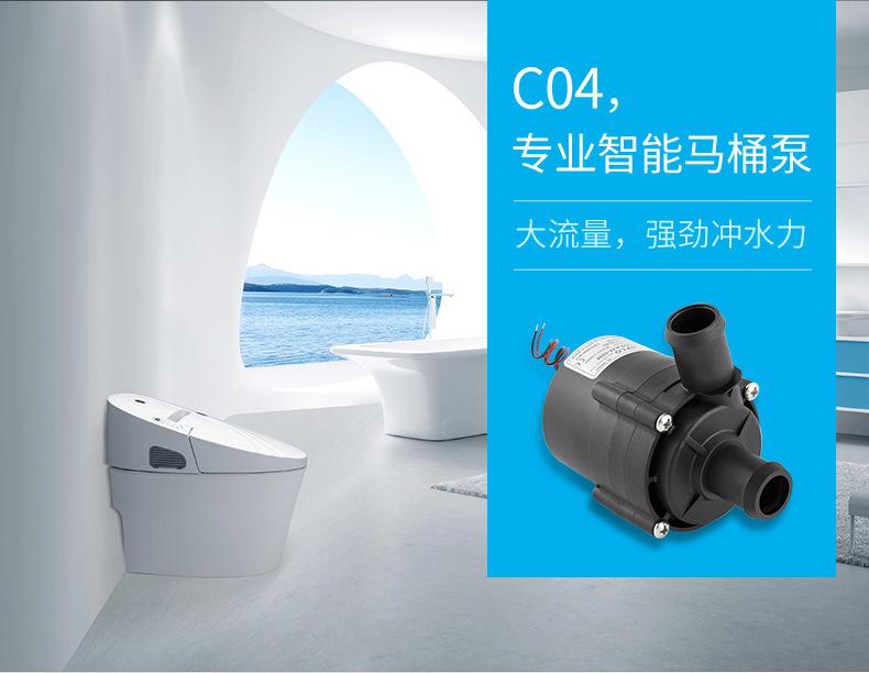 无水箱智能马桶水泵