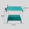 Carrinho Giratório Antiestático, Rack de Materiais, Carrinho de Oficina de Separação Multifuncional, Carrinho de Tubo Lean com Rodas, Carrinho de Ferramentas