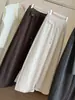 Estilo preguiçoso e relaxado emagrecimento casual calças de perna larga curvas femininas outono 2026 estilo coreano cintura elástica cordão moda casual calças banana