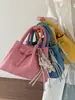Bolso tipo cubo de moda transfronterizo estilo coreano para mujer, nuevo modelo de verano 2026, bolso de mano de alto valor, bolso pequeño de hombro y cruzado