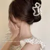 Nuevo Pinza para el Cabello Simple, Pinza Elegante, Volumen Extra Grande para el Cabello, Pinza de Tiburón en la Parte Posterior de la Cabeza, Adorno para el Cabello de Cachorro de Dibujos Animados con Galleta